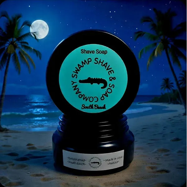 Savon à raser South Beach de Swamp Shave & Soap Company 4,2 oz