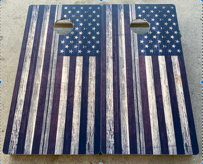 Premium Rustic Cornhole Set - Built to Last - Korvel