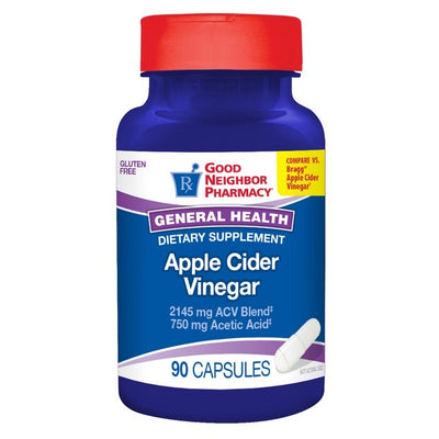 Gélules de vinaigre de cidre de pomme Good Neighbor Pharmacy - 90 unités