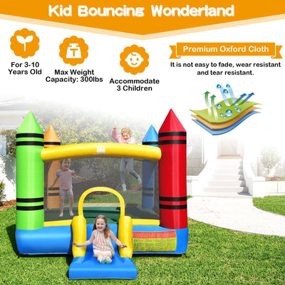 Château Gonflable pour Enfants avec Toboggan