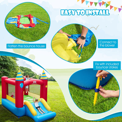 Kids Inflatable Bounce Castle - Blower Not Included