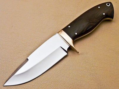 Premium Custom D2 Steel Hunting and Skinning Knife - Korvel