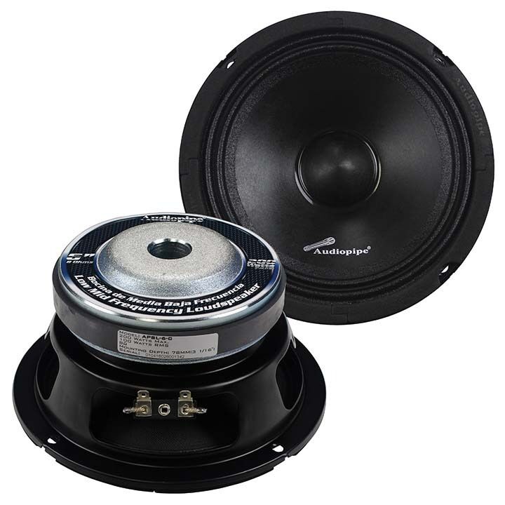 Audiopipe APSL-6-C High-Performance Speakers - Korvel