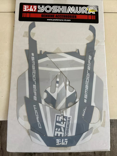 Yoshimura Edge Graphics Kit for 2022-2023 Honda Grom 125 - White - Korvel