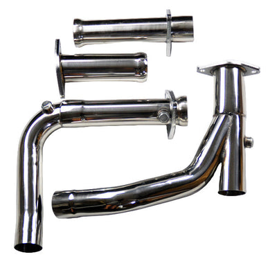 SPDZ1 Long Tube Headers with Y-Pipe for Chevy & GMC (2007–2014)