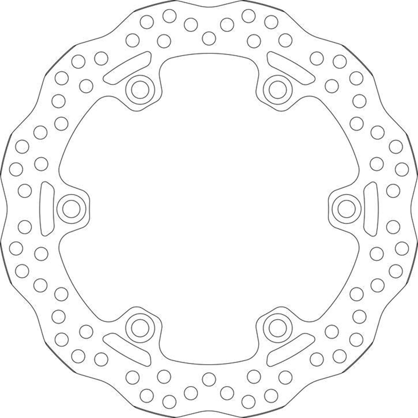 Premium SBS Brake Rotors for Street 6105