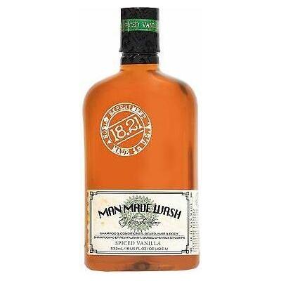 18.21 Man Made Spiced Vanilla 3-en-1 Gel de Ducha - 18 oz