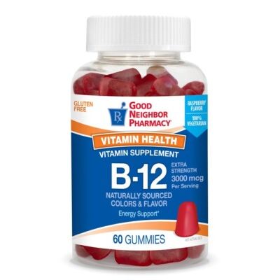 Gommes de vitamine B12 Good Neighbor Pharmacy 3000mcg - 60 unités