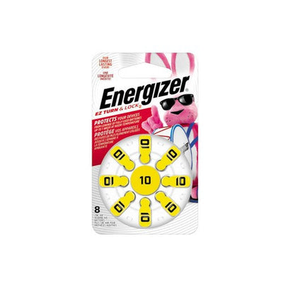 Energizer Zinc Air Hearing Aid Batteries, Size 312 (6 Count)