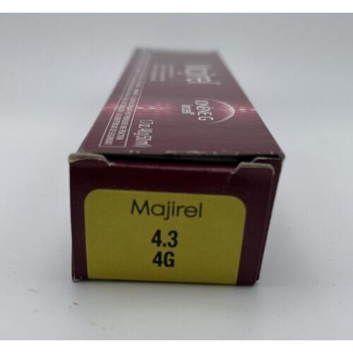 L'Oreal Professionnel Majirel Permanent Creme Color 4.3 - Golden Brown