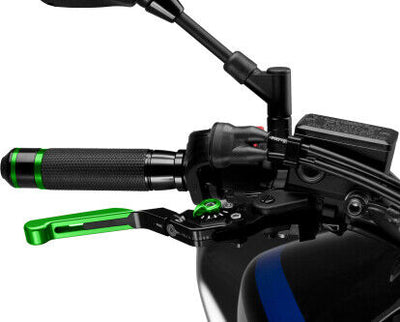 PUIG 3.0 Extendable Folding Brake - Black/Green