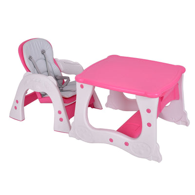 Ensemble de table et chaise pour nourrissons 3-en-1 Gbruno - Rouge