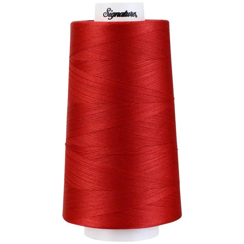 Hilo de algodón F201 rojo persa