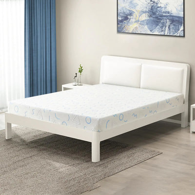 Matelas en mousse à mémoire de forme KBQ Queen de 5 pouces avec housse en bambou