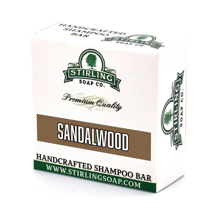 Barre de shampooing Sandalwood de Stirling Soap Co. - 3,8 oz