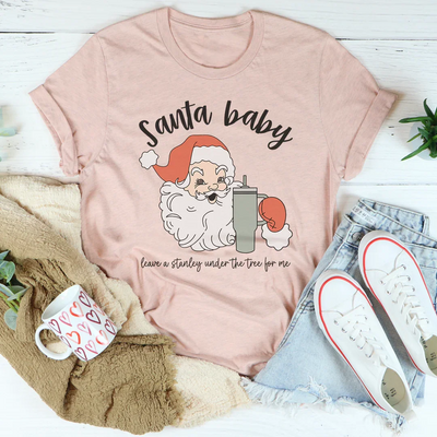 Camiseta de bebé de Papá Noel
