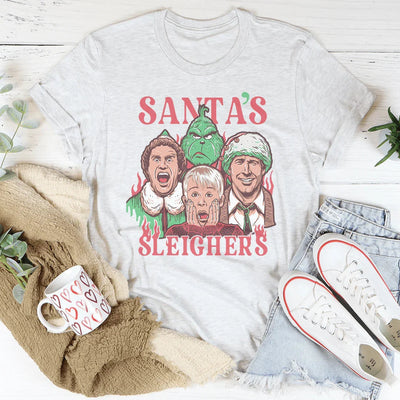 Camiseta de los trineos de Papá Noel