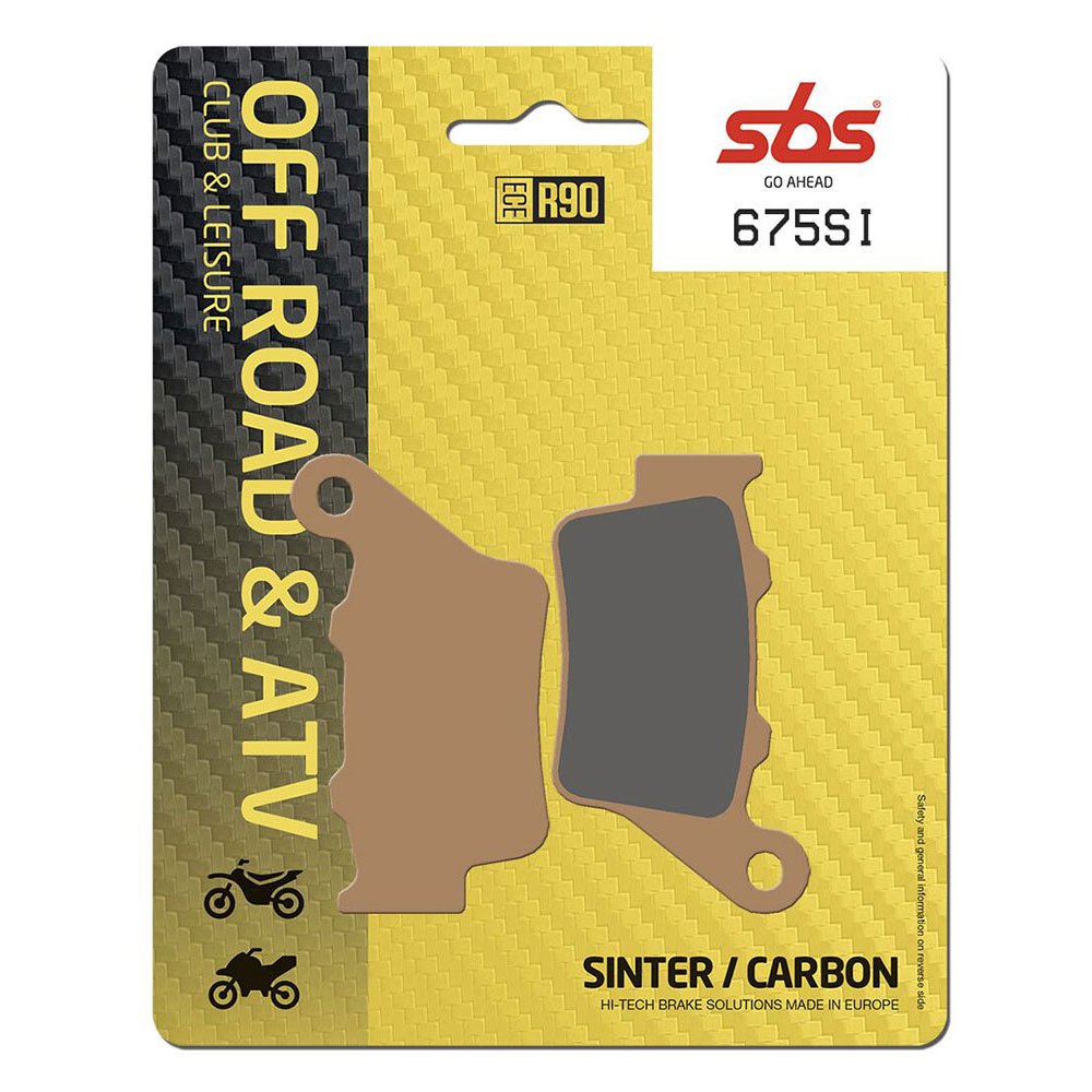 Plaquettes de frein frittées SBS 675SI pour des performances améliorées
