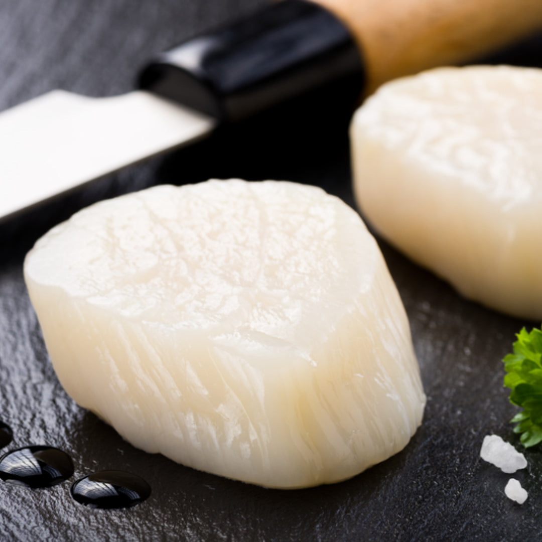 Coquilles Saint-Jacques de Hokkaido – Qualité Sashimi, Pêchées à l'état sauvage, 5 lbs