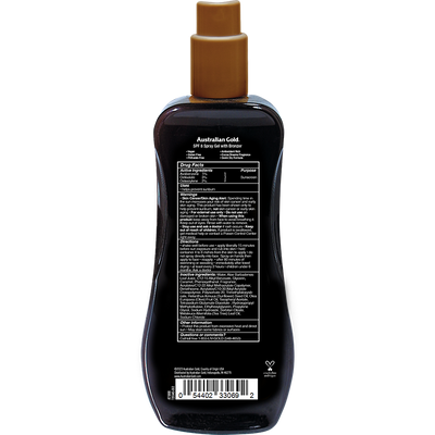 Australian Gold SPF 8 Spray Gel Bronzer - 8 fl oz