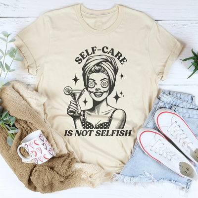 La camiseta 'Cuidarse a uno mismo no es egoísta'