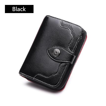 Cartera Pequeña Sendefn - Cartera de Cuero Dividido Casual para Mujeres