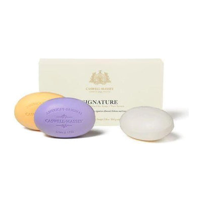 Collection de savons de luxe Caswell-Massey - Boîte de trois barres de 5,8 oz