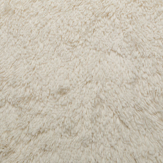 Tela de lujo Cuddle shaggy marfil - 58"/60" por yarda