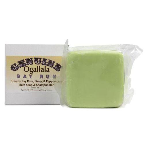 Jabón y Champú en Barra Ogallala Bay Rum, Limones y Pimienta - 4.5 Oz