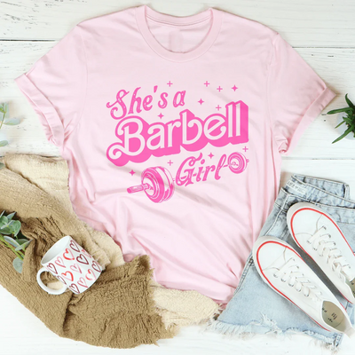 She's A Barbell Girl Tee
