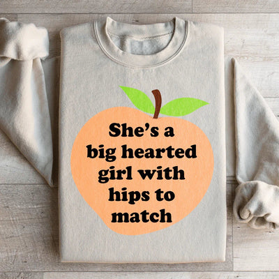 She's A Big Hearted Girl Sweatshirt
