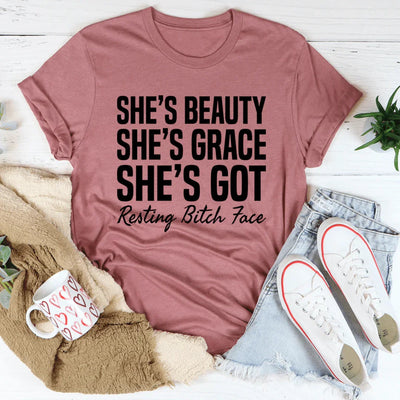 Camiseta Ella es belleza, ella es gracia