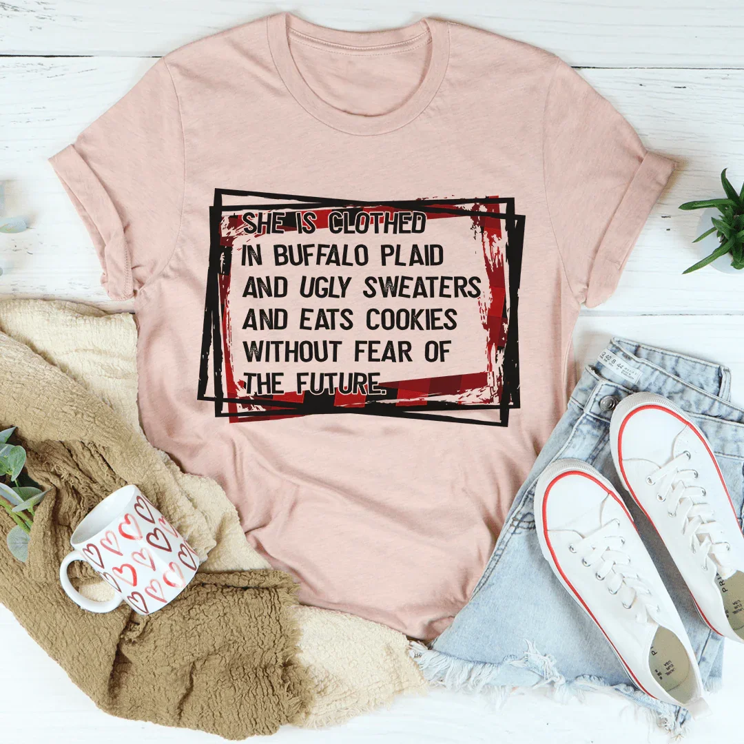 Buffalo Plaid & Ugly Sweaters Tee - Korvel