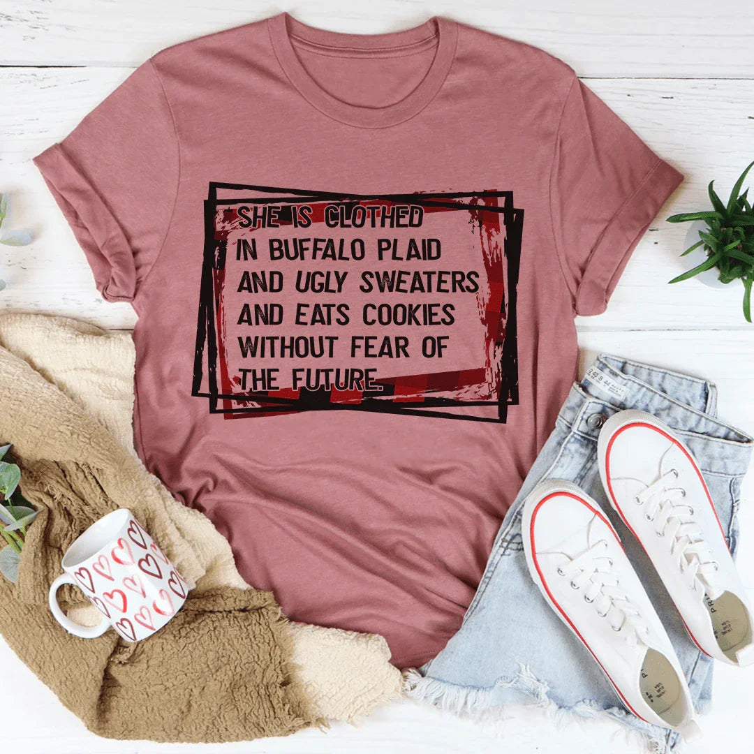 Buffalo Plaid & Ugly Sweaters Tee - Korvel