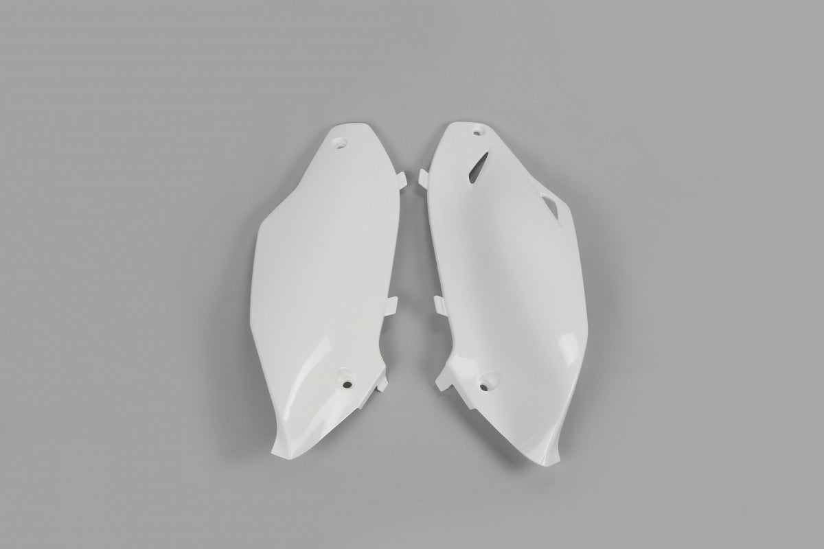 Premium White Side Panels for Kawasaki KXF 250 & KXF 450