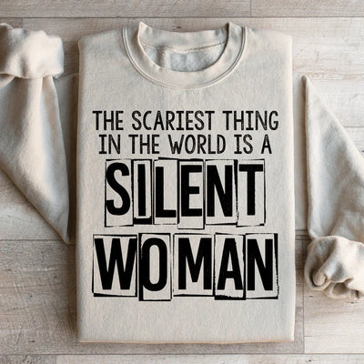 Sudadera Mujer Silenciosa