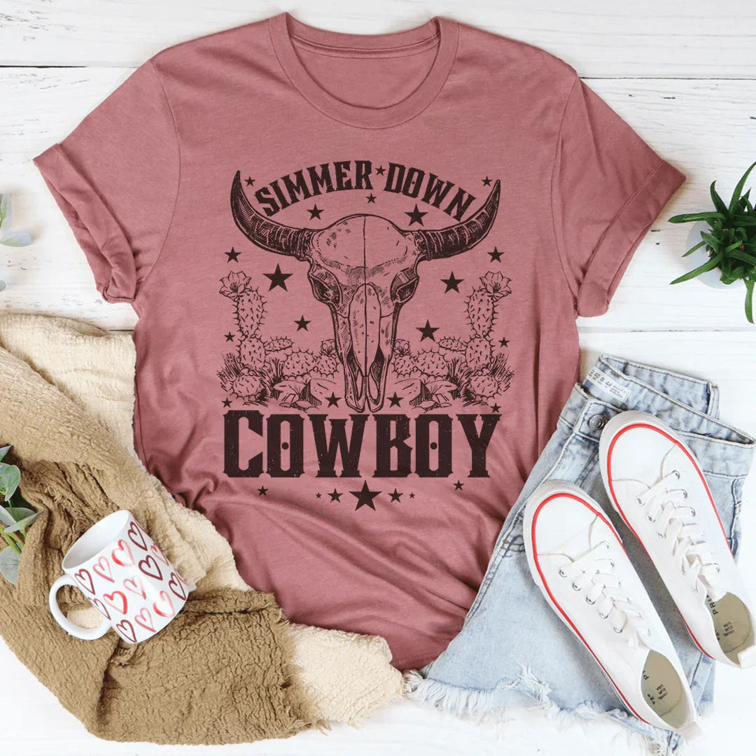 Camiseta de vaquero Simmer Down