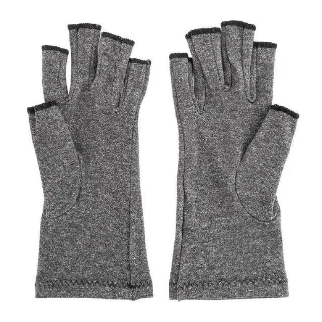 Classic Fingerless Arthritis Gloves for Comfort and Support