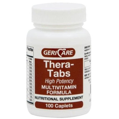 Geri-Care Thera-Tabs M Multivitamine avec Minéraux - 100 Capsules