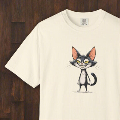 Camiseta Unisex Gato Sonriente | Camiseta Divertida y Estilosa
