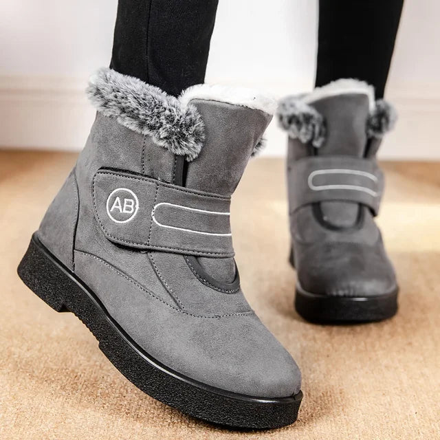 Snow Boots Women Flat Shoes Woman Platform Boots For Women Fashion Keep Warm Shoes For Women New Plush Winter Boots Botas Mujer - Korvel