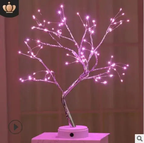 Arbre de Noël en Fil de Cuivre - Décor de Fête Élégant