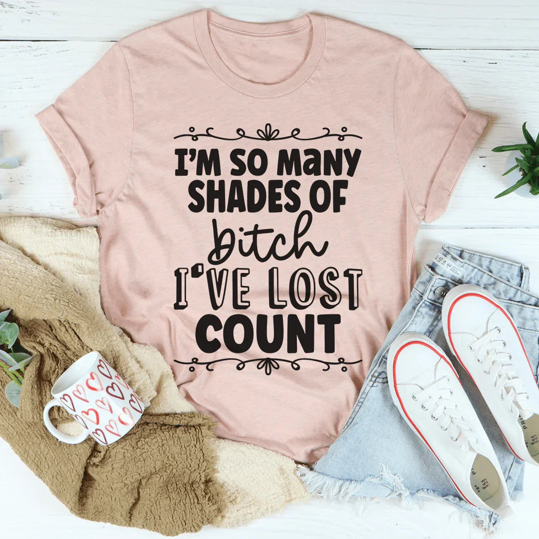 T-shirt Tant de Teintes