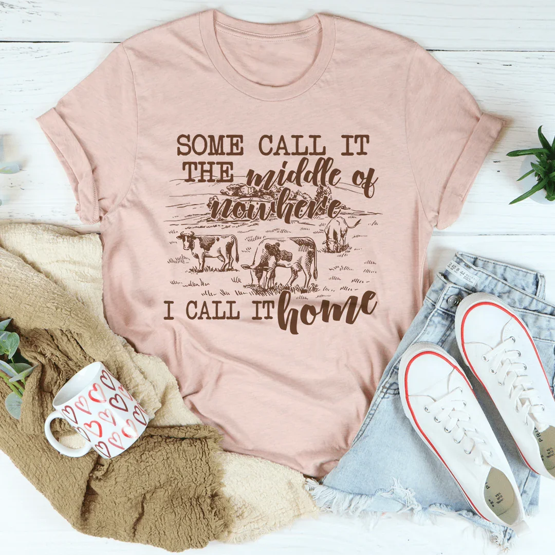 Algunos lo llaman la camiseta del medio de la nada