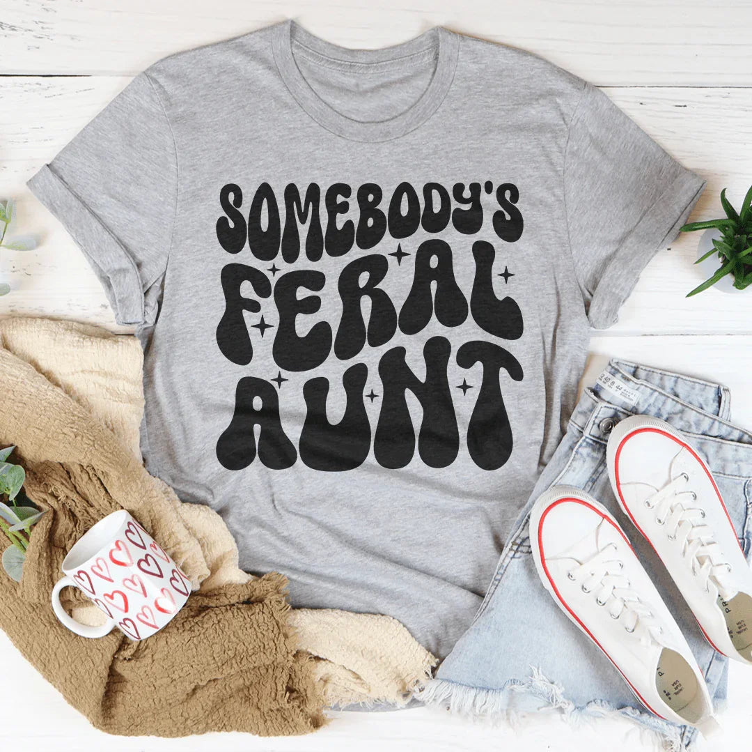 Camiseta de la Tía Salvaje de Alguien