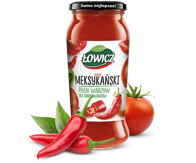 Łowicz Mexican Sauce 500 g - Premium Flavor Experience