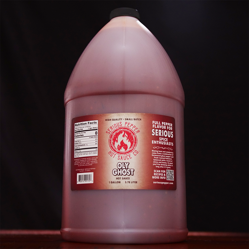 Oly Ghost Hot Sauce – Fermented Ghost & Roasted Habanero Heat - Korvel