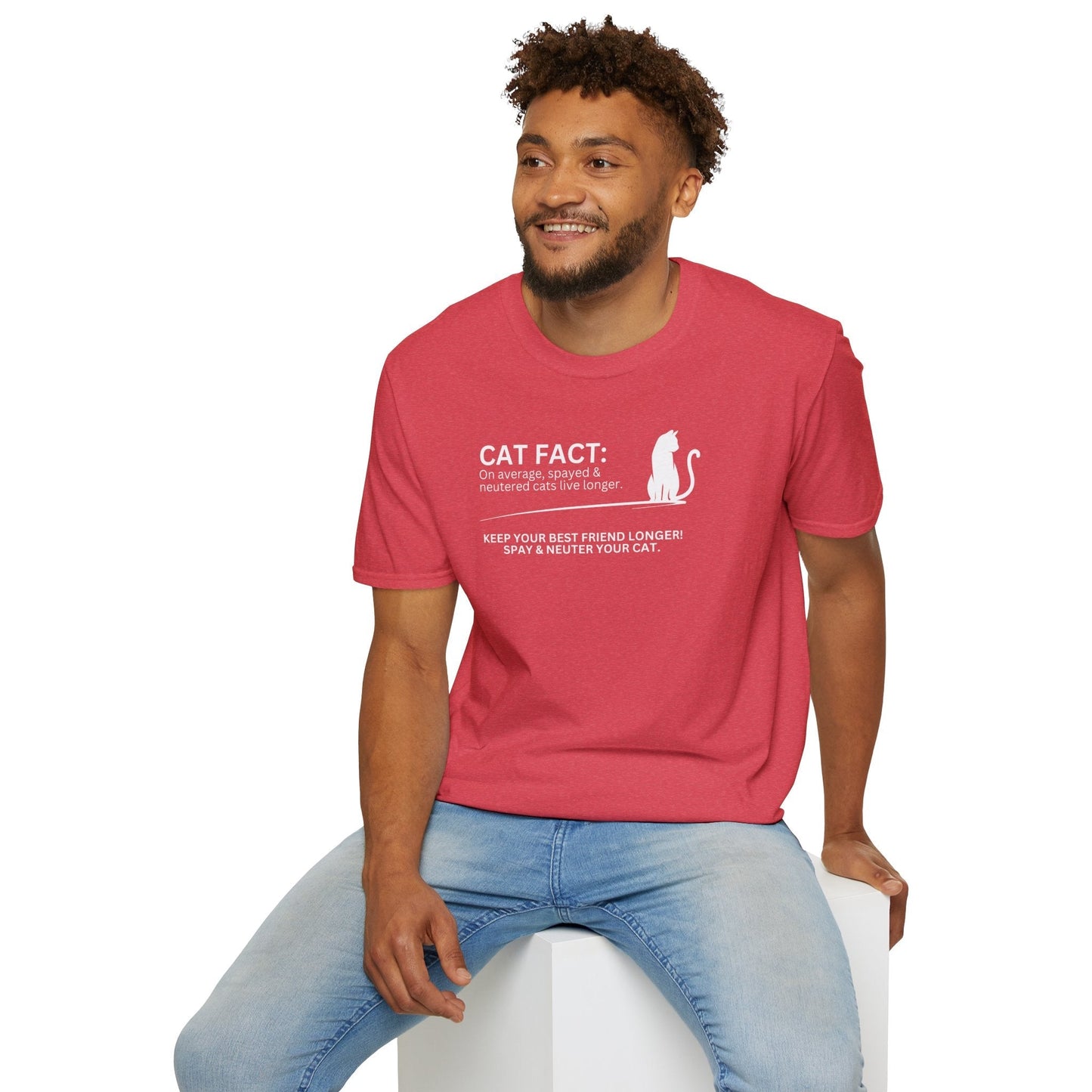 Unisex Softstyle T-Shirt for Spay Neuter Awareness - Korvel