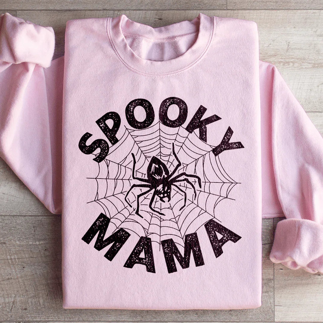 Sudadera con telaraña de Spooky Mama