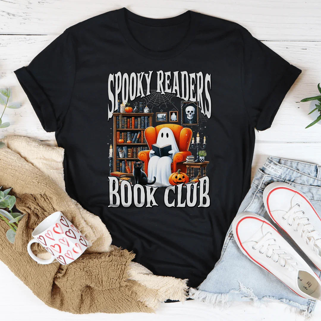 Camiseta de lector espeluznante